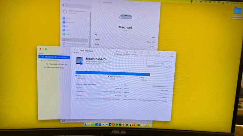 🔧 A2686 Mac Mini 2023 M2 – SSD Yükseltme